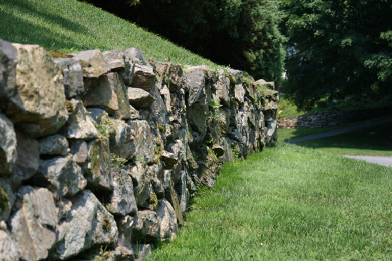 Stone Retaining Wall