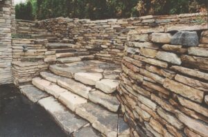 Dry Stones Retaining Wall